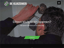 Tablet Screenshot of kluizenier.nl